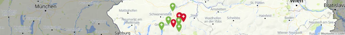 Map view for Pharmacies emergency services nearby Ried im Traunkreis (Kirchdorf, Oberösterreich)